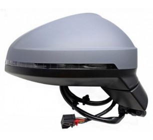 rétroviseur droit (passager) rabattable + side-assist AUDI A4 (B9) depuis 11/2015->> - GO1020126