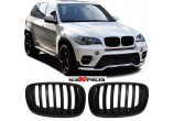 Grilles de calandre Noir Mat pour Bmw X5 + X6 2007-2013 - GO1291340
