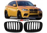 Grilles de calandre Noir Mat pour Bmw X5 + X6 2007-2013 - GO1291340