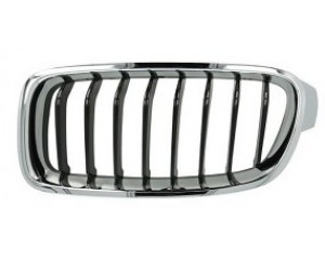 grille de calandre gauche (chrome / noire) sport BMW serie 3 F30 + F31 