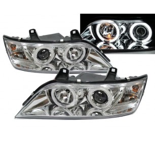 Paires de phares ANGEL EYES CCFL, chrome BMW Z3 1996-2002 - GO1250281