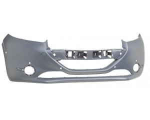 pare chocs avant (radars 6 trous) à peindre PEUGEOT 208 03/2012 - 05/2015