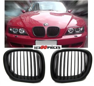 grilles de calandre, noir mat look M Bmw Z3 1996-2002 - GO10356