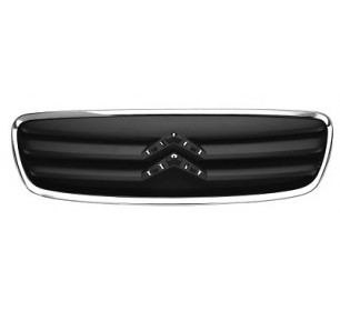 Grille de calandre Noire + Chrome [Fermée] CITROEN C2  04/2008 - 01/2010 - GO4000140