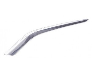 Jonc chromé grille pare-chocs avant gauche PEUGEOT 208 06/2015 - 08/2019