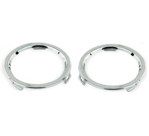 Jeu enjoliveurs chromés antibrouillards Renault CLIO 4 07/2012 - 08/2016 - GO4416048