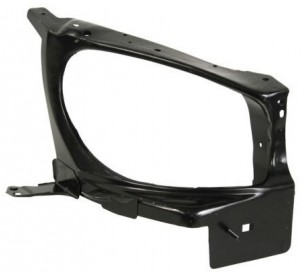 Tôle support phare avant droit [passager] Peugeot 206 1998-2008 - GO4225012