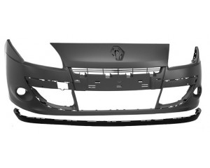 Grille calandre inférieure RENAULT SCENIC III phase 2, 2012-2013 Neuve  noire pare chocs avant