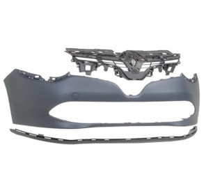 Pare-chocs avant + calandre + spoiler à peindre Renault CLIO 4 07/2012 - 08/2016 - GO4416051