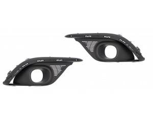 grilles de pare chocs avant (droite + gauche) RENAULT SCENIC 4 