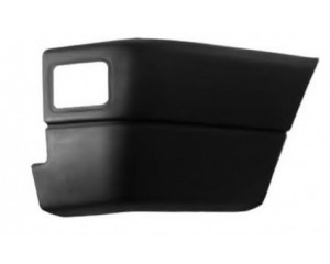 Crosse pare-chocs arrière droit + trou antibrouillard (noir) VW Transporter T4 1990-1996