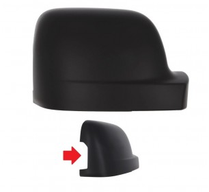 coque rétroviseur droit passager (noire) RENAULT TRAFIC 3 phase 3 depuis 01/2022  - GO4497220