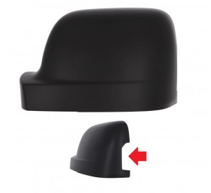 coque rétroviseur gauche conducteur (noire) RENAULT TRAFIC 3 phase 3 depuis 01/2022  - GO4497221