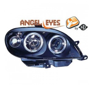 Paire de phares design noir pour Citroen SAXO 1999-2004 - GO4035680