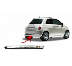 Baguette de pare chocs arrière chromée Fiat 500 07/2007 - 08/2015 - GO3405067