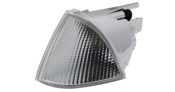 Clignotant Avant Gauche – Compatible Fiat Scudo, Peugeot Expert, Citroën Jumpy 1995-2000, Blanc Avec Support