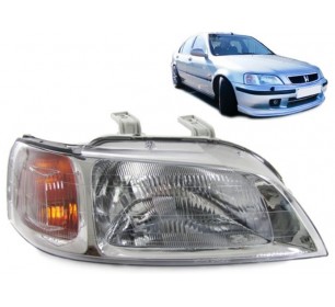 Phare Droit H4 fond chrome Honda CIVIC MB 5 portes 1997-2000 - GO5206580