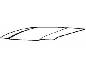 Capot AV pour Honda CIVIC CRX 1983-1987