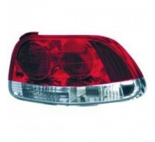 Paire de feux AR design, rouge/blanc pour Honda CIVIC CRX DEL SOL 1992->> - GO5205897