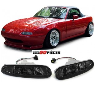 feux clignotants avants cristal noir Mazda MX5 NA 1990-1998 - GO5650275