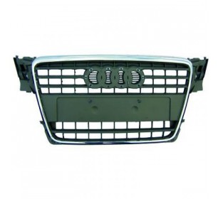 Grille de calandre noire et chrome Audi A4 B8 2008-2011 - GO1018040