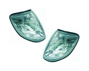 Paire de feux clignotants chrome Mercedes Classe S (W140) 1992-1998