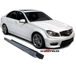 Kit bas de caisse look C63 AMG Mercedes Classe C (W204) 2007-2014 - GO1672462