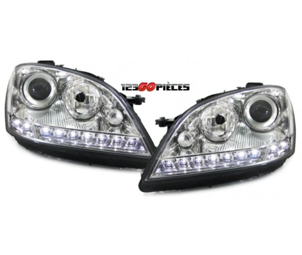 W164 led фары