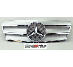 Calandre look sport AMG gris argent/chrome Mercedes CLK (W208) 1997-2002 - GO1625340