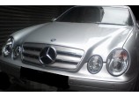 Calandre look sport AMG gris argent/chrome Mercedes CLK (W208) 1997-2002 - GO1625340