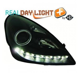 Paire de phares XENON, cristal/noir pour Mercedes SLK 2004-2011 - GO1636681