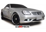 Calandre chrome/ gris argent, look CL pour Mercedes SLK (R170) 1996-2004 - GO1635340