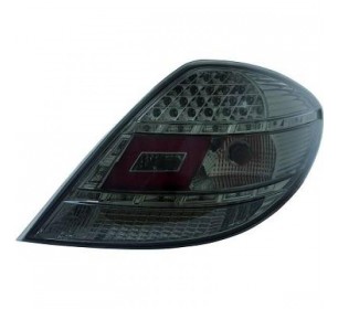 Paire de feux arrières LED, cristal/noir pour Mercedes SLK (R171) 2004-2011 - GO1636998