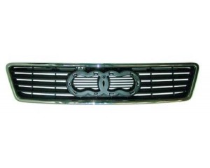 Calandre, chrome/noir pour Audi A6 1997-2001