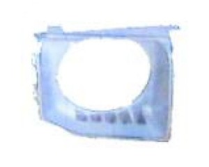 Lisière calandre Gauche, noir pour Mitsubishi MONTERO 1991-1996